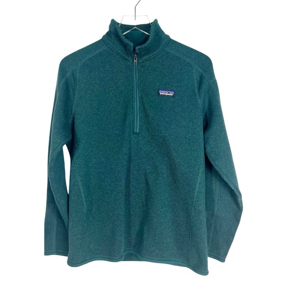 PATAGONIA Better Sweater 1/4 Zip Pullover Long Sleeve Top Size Large - Picture 1 of 9